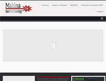 Tablet Screenshot of makinamx.com